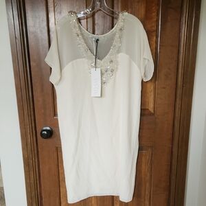 《 Adam Lippes 》NWT Beaded Silk Dress